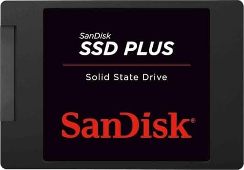SanDisk SSD Plus interne SSD Festplatte 240 GB (schnelleres Hoch,-Herunterfahren und Laden, Lesegeschwindigkeit 530 MB/s, Schreibgeschwindigkeit 440 MB/s, stoßfest) Festkörper-Laufwerk SSD Plus 240 GB SATA SSD Bild 2