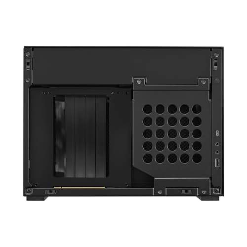 Lian Li DAN Cases A4-H2O Mini-ITX Gaming PC Gehäuse Schwarz | Kompaktes SFF Case aus Aluminium & Stahl mit PCIe 5.0 Riserkabel Bild 6