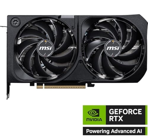 MSI GeForce RTX 5070 12G Shadow 2X OC - 12GB GDDR7 (28Gbps/192-bit), PCIe 5, Boost: 2542 MHz, HDMI 2.1b, DisplayPort 2.1b Bild 3