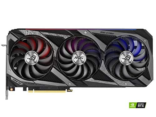 ASUS ROG Strix NVIDIA GeForce RTX 3080 OC Edition Gaming Grafikkarte (PCIe 4.0, 10 GB GDDR6X, HDMI 2.1, DisplayPort 1.4a, Axial-Tech Lüfter-Design, 2.9 Slot, Super Alloy Power II, GPU Tweak II) Bild 4