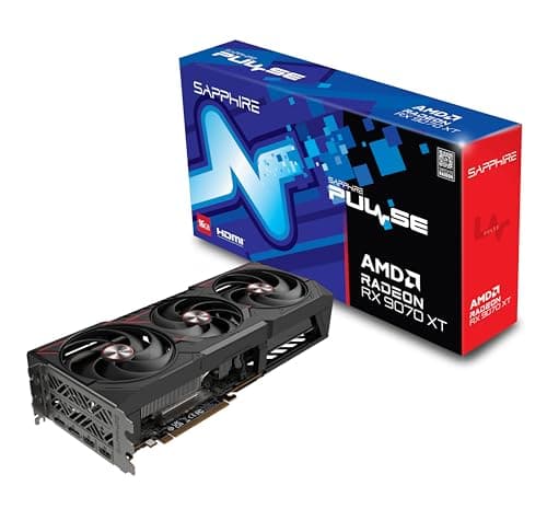 Sapphire 11348-03-20G Pulse AMD Radeon™ RX 9070 XT Gaming Grafikkarte mit 16GB GDDR6, AMD RDNA 4