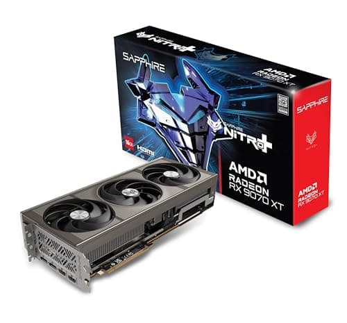 Sapphire 11348-01-20G Nitro+ AMD Radeon™ RX 9070 XT Gaming OC Grafikkarte mit 16GB GDDR6, AMD RDNA 4