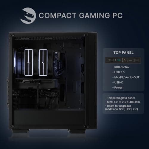 Sedatech Gaming PC • RTX 5060 Ti | AMD Ryzen 9 7900X | 32GB DDR5 | 2TB SSD M.2 | WLAN 6E | BT 5.3 | Win 11 07) Ryzen 9 7900X - RTX5060Ti (16G) Bild 6