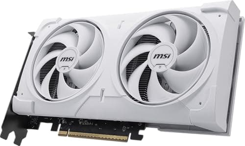 MSI Gaming RTX 5060 Ti 8G Ventus 2X OC White Grafikkarte (8GB GDDR7, TBA-Bit, Extreme Performance:TBA MHz, DisplayPort x3 2.1a, HDMI 2.1b, NVIDIA Blackwell Architecture) Bild 4
