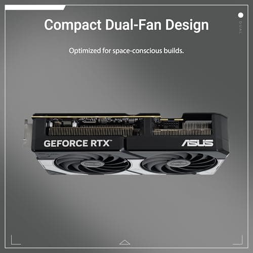 ASUS Dual GeForce RTX 5070 12GB GDDR7 OC Edition Gaming Grafikkarte (NVIDIA Blackwell Architektur und DLSS 4, 2,5-Slot Design, SSF, PCIe 5.0, 3X DisplayPort 2.1b, 1x HDMI 2.1b) Bild 4