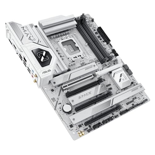 ASUS Z890 AYW Gaming WiFi W ATX Z890 Motherboard, Intel® Core™ Ultra Series 2 Ready, Advanced AI PC-Ready, 16+1+2+1 Stufen, DDR5, PCIe® 5.0, Thunderbolt™ 4, USB Type-C®, 4x M.2, Wi-Fi 7, 2.5GB LAN Bild 8