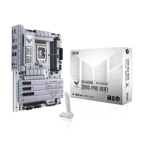 ASUS TUF Gaming Z890-PRO WiFi LGA 1851 ATX Motherboard, Intel® Core™ Ultra Series, 16+1+2+1 Stufen, DDR5, PCIe® 5.0, Thunderbolt 4 Type-C, 4x M.2, Wi-Fi 7, 2.5Gb Bild 2