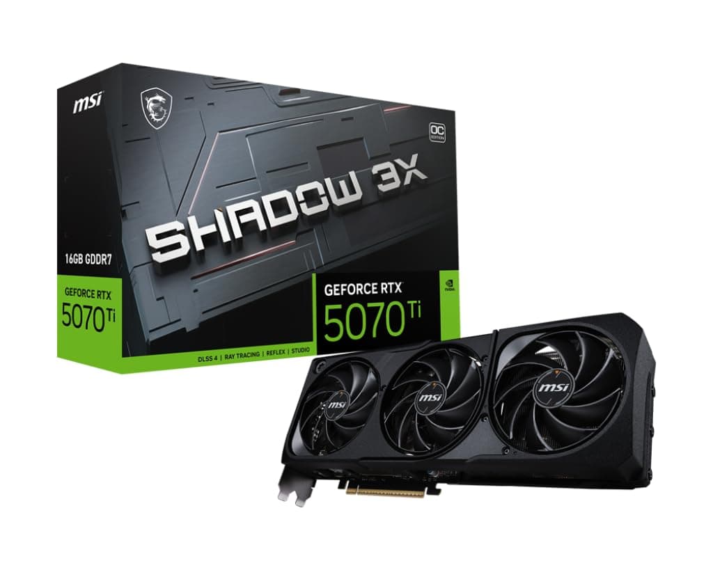GEFORCE RTX 5070TI 16G Shade 3X OC Bulk Bild 2