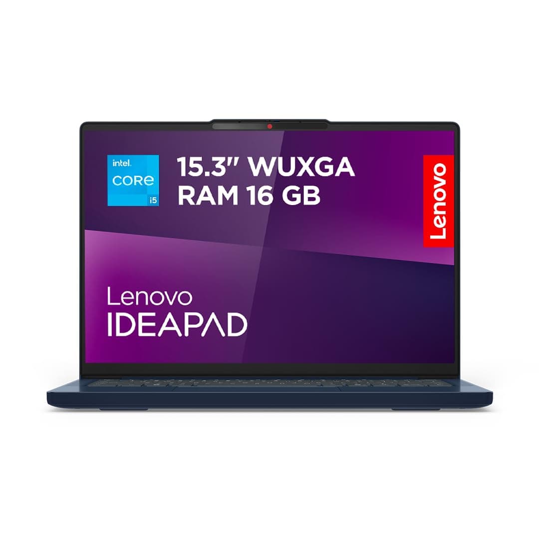 Lenovo IdeaPad Slim 3 Laptop | 15.6" WUXGA Display | Intel Core i5-13420H | 16GB RAM | 512GB SSD | Intel UHD Grafik | Windows 11 Home | QWERTZ | Cosmic Blue | 3 Monate Premium Care Bild 3