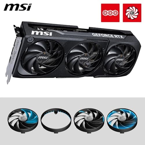 MSI GeForce RTX 5070 Ti 16G Shadow 3X OC — 16GB GDDR7 (28Gbps/256-bit), PCIe 5, Boost: 2482 MHz, HDMI 2.1b, DisplayPort 2.1b Bild 8