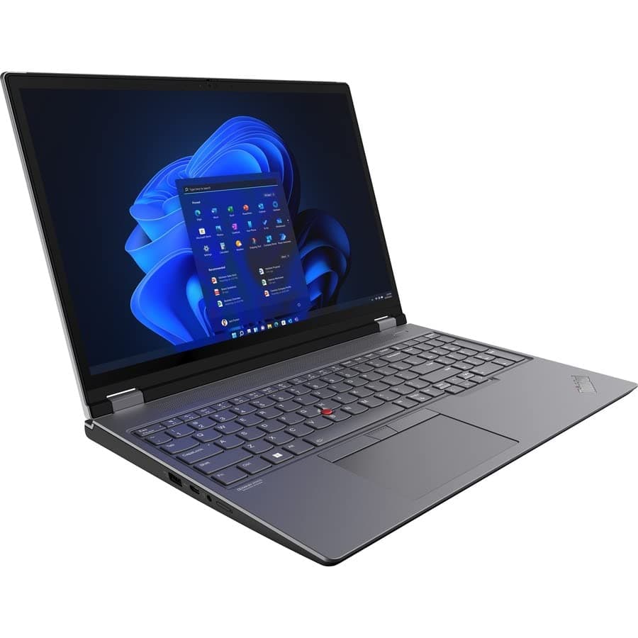 Lenovo ThinkPad P16 G1 21D6008WUS Mobile Workstation, QHD, 2560 x 1600, Intel Core i9 12. Generation i9-12950HX Hexadeca-Core (16 Core) 2,30 GHz – 3 Insgesamt 2 GB RAM - Storm Gray - Windows 11 Pro