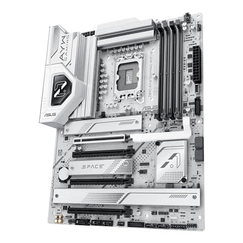 ASUS Z890 AYW Gaming WiFi W ATX Z890 Motherboard, Intel® Core™ Ultra Series 2 Ready, Advanced AI PC-Ready, 16+1+2+1 Stufen, DDR5, PCIe® 5.0, Thunderbolt™ 4, USB Type-C®, 4x M.2, Wi-Fi 7, 2.5GB LAN Bild 6