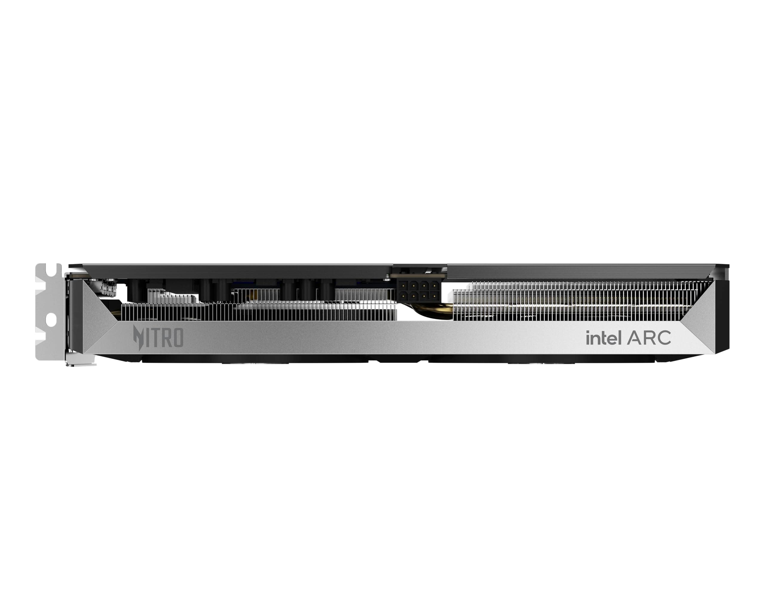 Acer Nitro Intel Arc B580 - Intel Grafikkarte (12 GDDR6, 192 Bit, PCIe 4.0 x8, 1x HDMI 2.1 3X DP 2.1) 2X Nitro FrostBlade, 1x8 pin, Slot Space: 2 Bild 3