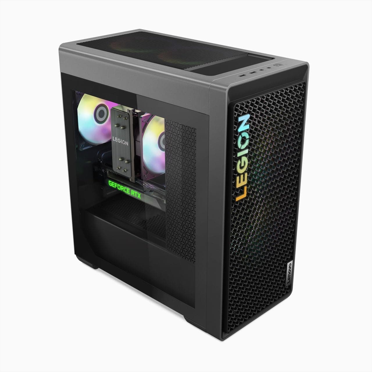 Lenovo Legion Tower 5 (8. Gen) Gaming Desktop PC | AMD Ryzen 7 7700 | 16GB RAM | 1TB SSD | NVIDIA GeForce RTX 4070 Ti | Win11 Home | QWERTZ | grau | inkl. Tastatur & Maus | 3 Monate Premium Care AMD Ryzen 7 7700 NVIDIA GeForce RTX 4070 Ti Bild 7