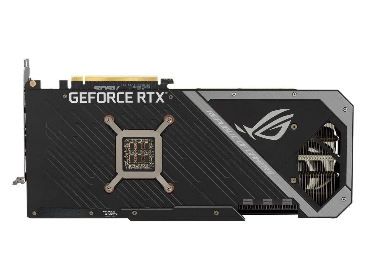 ASUS ROG Strix NVIDIA GeForce RTX 3080 OC Edition Gaming Grafikkarte (PCIe 4.0, 10 GB GDDR6X, HDMI 2.1, DisplayPort 1.4a, Axial-Tech Lüfter-Design, 2.9 Slot, Super Alloy Power II, GPU Tweak II) Bild 5