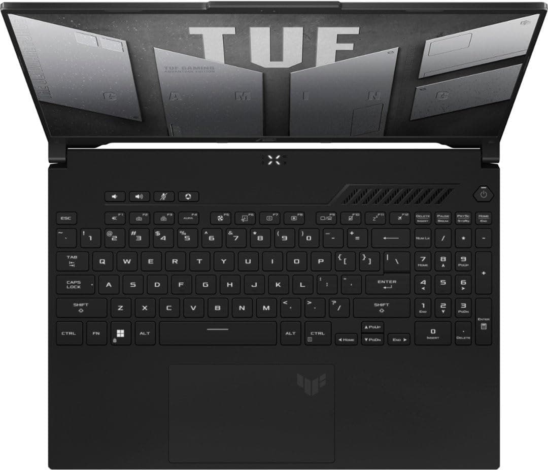 ASUS TUF Gaming A16 Laptop | 16 Zoll FHD+ 165Hz 100% sRGB | AMD 8-Core Ryzen 7 7735HS | 16GB DDR5 512GB SSD | Radeon RX7700S 8GB Grafik (>RTX4060) | Hintergrundbeleuchtetes USB-C USB4 Win11Pro Schwarz 16GB DDR5 | 512GB SSD Bild 4