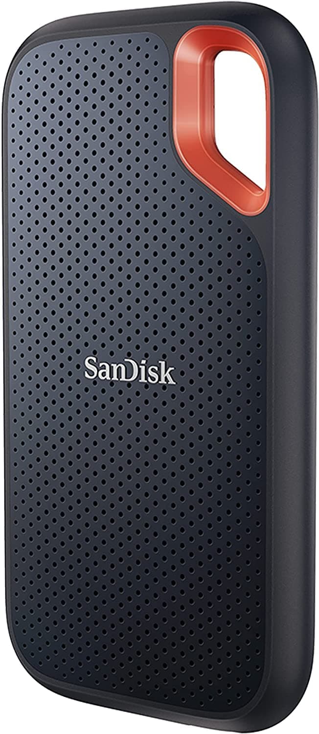 SANDISK Extreme Portable SSD 1 TB (tragbare NVMe SSD, USB-C, bis zu 1.050 MB/s Lesen, bis 1.000 MB/s Schreiben, Wasser- und staubbeständig) Schwarz 2. Portable 1.050MB/s 1 TB Schwarz
