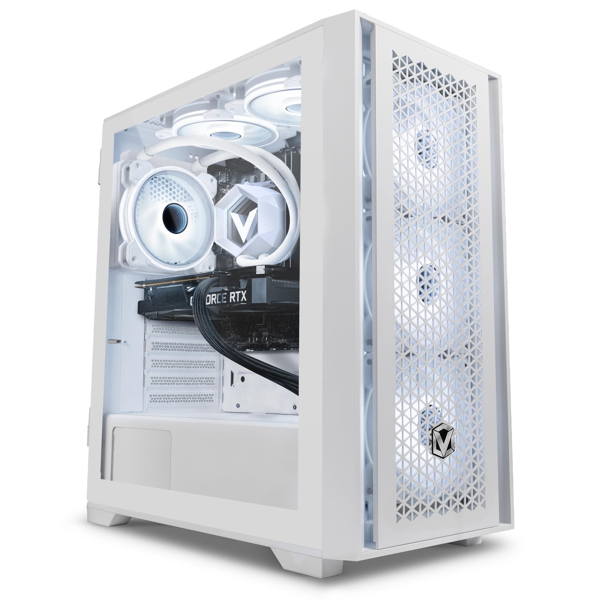Vibox VIII-15 Gaming PC • Intel Core i9 12900KF 16-Kern • Nvidia RTX 5070 Ti 16GB • 32GB RAM • 1TB NVMe SSD • Windows 11 • WLAN 6 + Bluetooth 5.4 Weiß 1 TB 32 GB RTX 5070 Ti Windows 11 Home