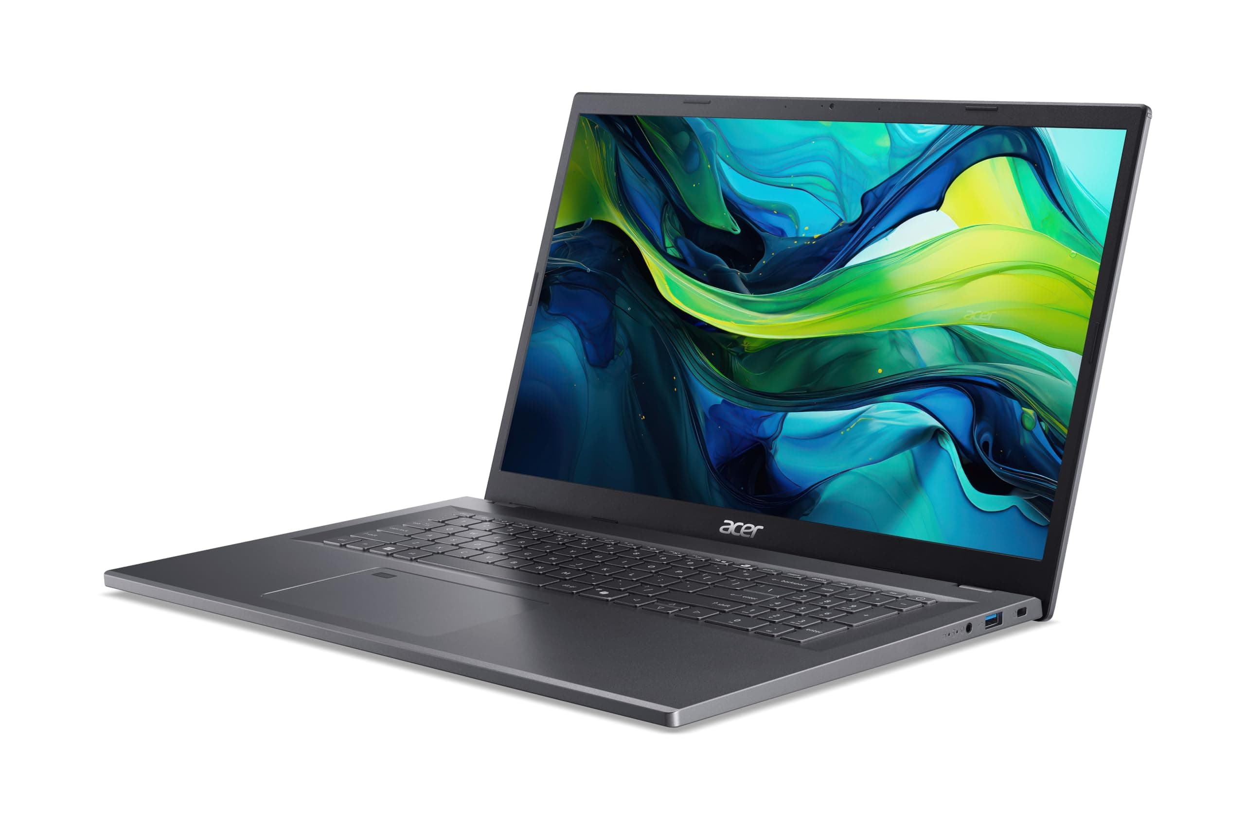 Acer Aspire 17 (A17-51M-74F2) Laptop, 17" FHD IPS Display, Intel Core 7 150U, 32 GB RAM, 1 TB SSD, Intel Grafik, Windows 11, QWERTZ Tastatur, grau Intel Core 7 150U 32.0 GB 1.0 TB Bild 4