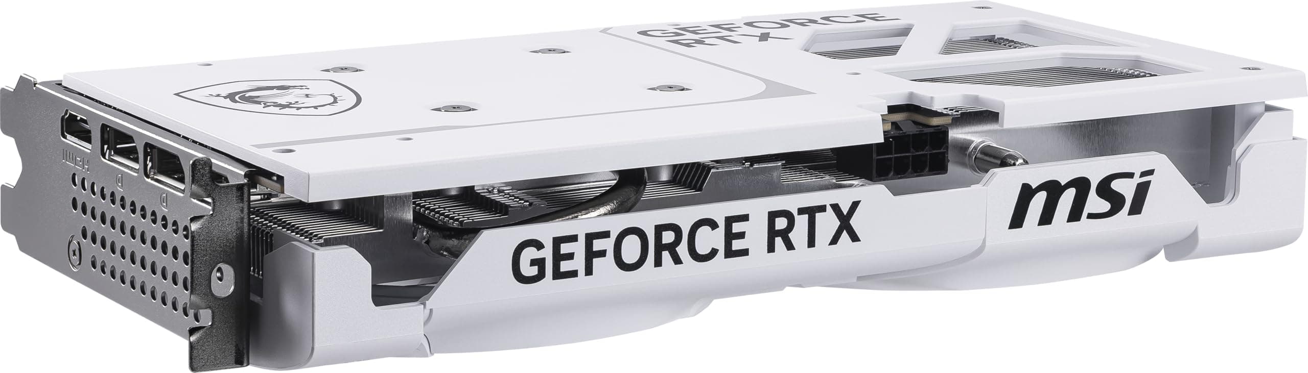 MSI Gaming RTX 5060 Ti 8G Ventus 2X OC White Grafikkarte (8GB GDDR7, TBA-Bit, Extreme Performance:TBA MHz, DisplayPort x3 2.1a, HDMI 2.1b, NVIDIA Blackwell Architecture) Bild 7