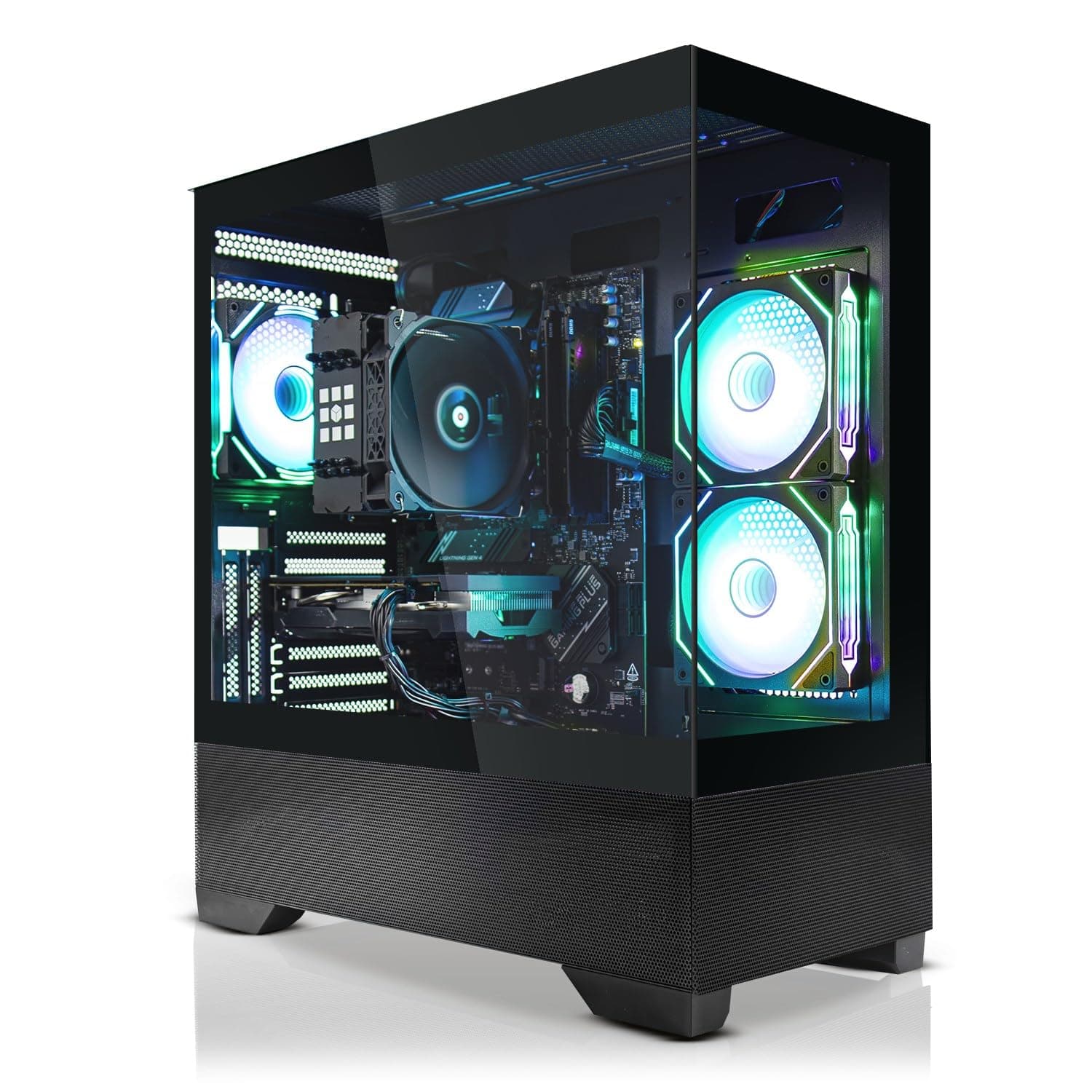 SYSTEMTREFF High-End Gaming PC Intel Core Ultra 5 245KF 6x5.2GHz | Nvidia RTX 5070 12GB | 1TB M.2 NVMe | 32GB DDR5 RAM | Windows 11 | Desktop Computer Rechner für Gamer, Zocker & Streamer