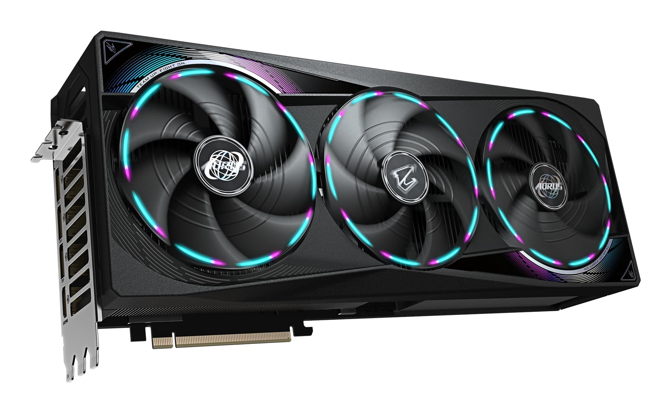Gigabyte AORUS GeForce RTX 5070 Ti Master 16G Grafikkarte - 16GB GDDR7, 256 Bit, PCI-E 5.0, 2670 MHz Core Clock, 3 x DP 2.1a, 1 x HDMI 2.1b, NVIDIA DLSS 4, GV-N507TAORUS M-16GD Bild 5