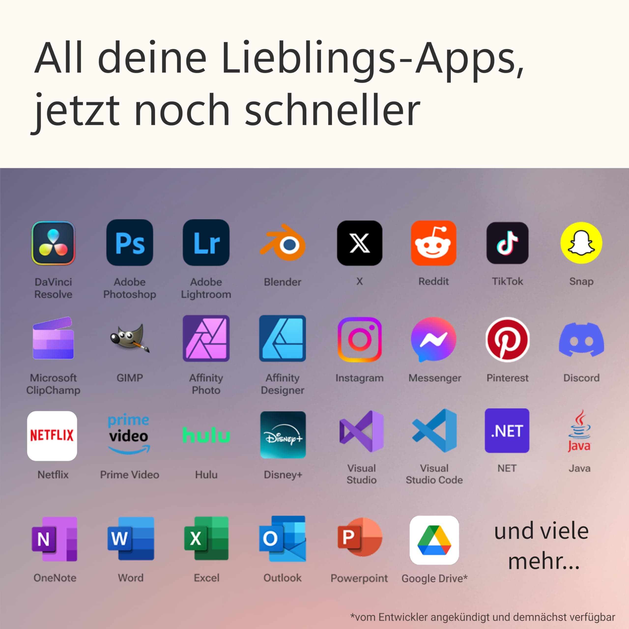 Microsoft Surface Laptop | Copilot+ PC | 13.8” Touchscreen | Snapdragon® X Elite (12 Kerne) | 16GB RAM | 512GB SSD | 7. Edition | Saphirblau Snapdragon® X Elite (12-Kern) 16GB RAM | 512GB Speicher mit Netzteil Saphirblau Bild 3