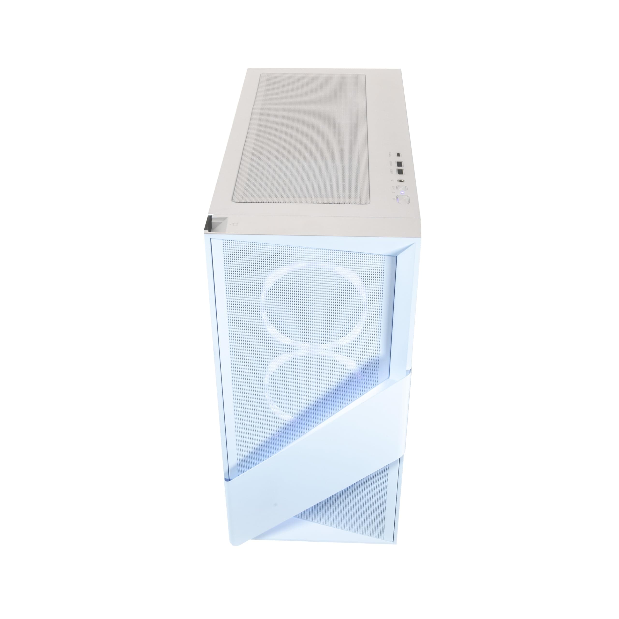 CYBERPOWERPC Luxe Gaming PC - Intel Core Ultra 7 265KF, Nvidia RTX 5060 Ti, 32GB RAM, 2TB NVMe SSD, 650W PSU, Windows 11, Liquid Cooling, Amethyst 360M Airflow White Intel Core Ultra 7 265KF , White Case Nvidia RTX 5060 Ti Bild 4