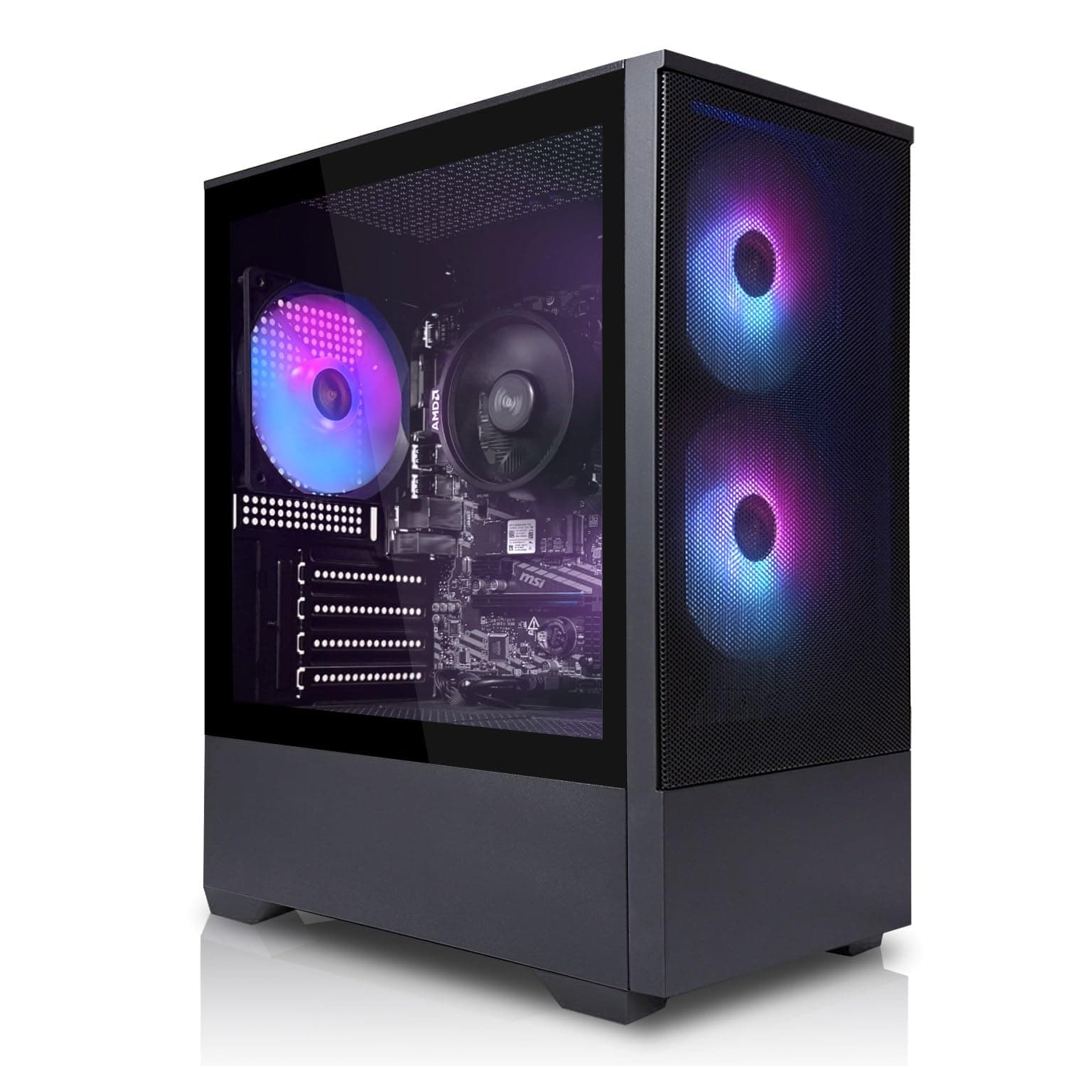 SYSTEMTREFF Basic Gaming PC Intel Core i5-12500 6x4.6GHz | Nvidia RTX 3050 6GB DX12 | 512GB M.2 NVMe | 16GB DDR4 RAM | Windows 11 | WLAN Desktop Computer Rechner für Gamer, Zocker & Streamer