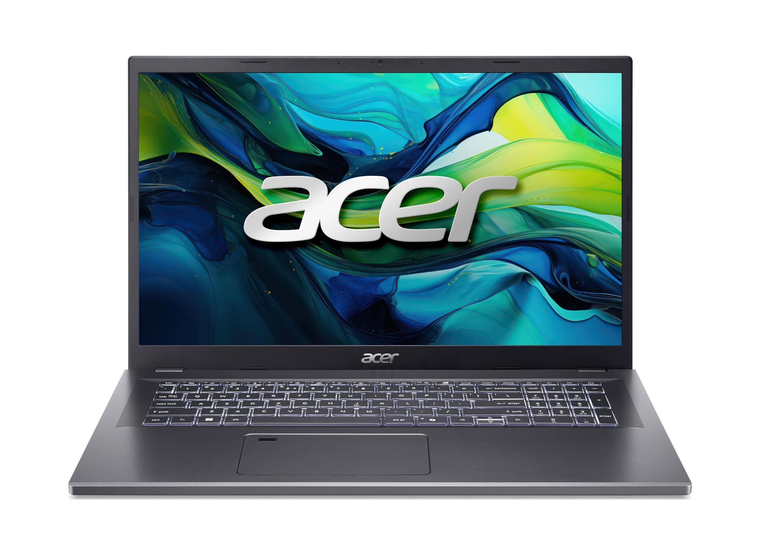 Acer Aspire 17 (A17-51M-77PV) Laptop, 17" FHD IPS Display, Intel Core 7 150U, 16 GB RAM, 512 GB SSD, Intel Grafik, Windows 11, QWERTZ Tastatur, grau Intel Core 7 150U 16.0 GB 512.0 GB