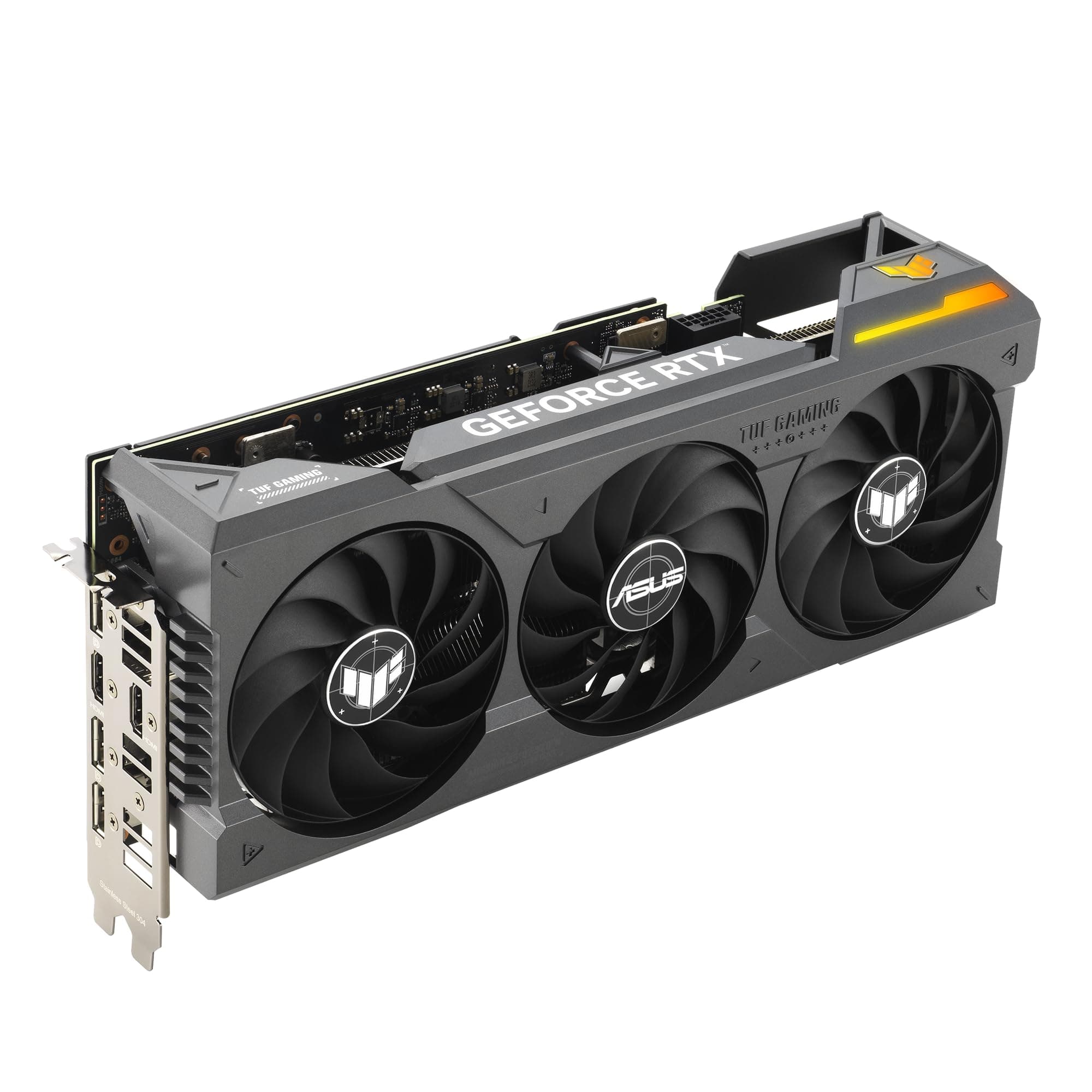 ASUS TUF Gaming GeForce RTX 4070 Ti 12GB GDDR6X Gaming Grafikkarte (NVIDIA DLSS3, PCIe 4.0, 12GB GDDR6X Speicher, 2x HDMI 2.1a, 3x DisplayPort 1.4a, TUF-RTX4070TI-12G-GAMING) Bild 7