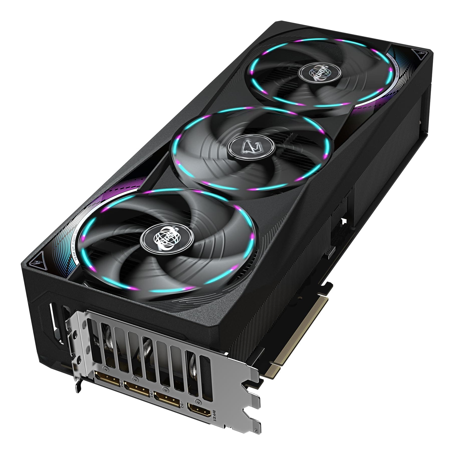 Gigabyte AORUS GeForce RTX 5070 Ti Master 16G Grafikkarte - 16GB GDDR7, 256 Bit, PCI-E 5.0, 2670 MHz Core Clock, 3 x DP 2.1a, 1 x HDMI 2.1b, NVIDIA DLSS 4, GV-N507TAORUS M-16GD Bild 7
