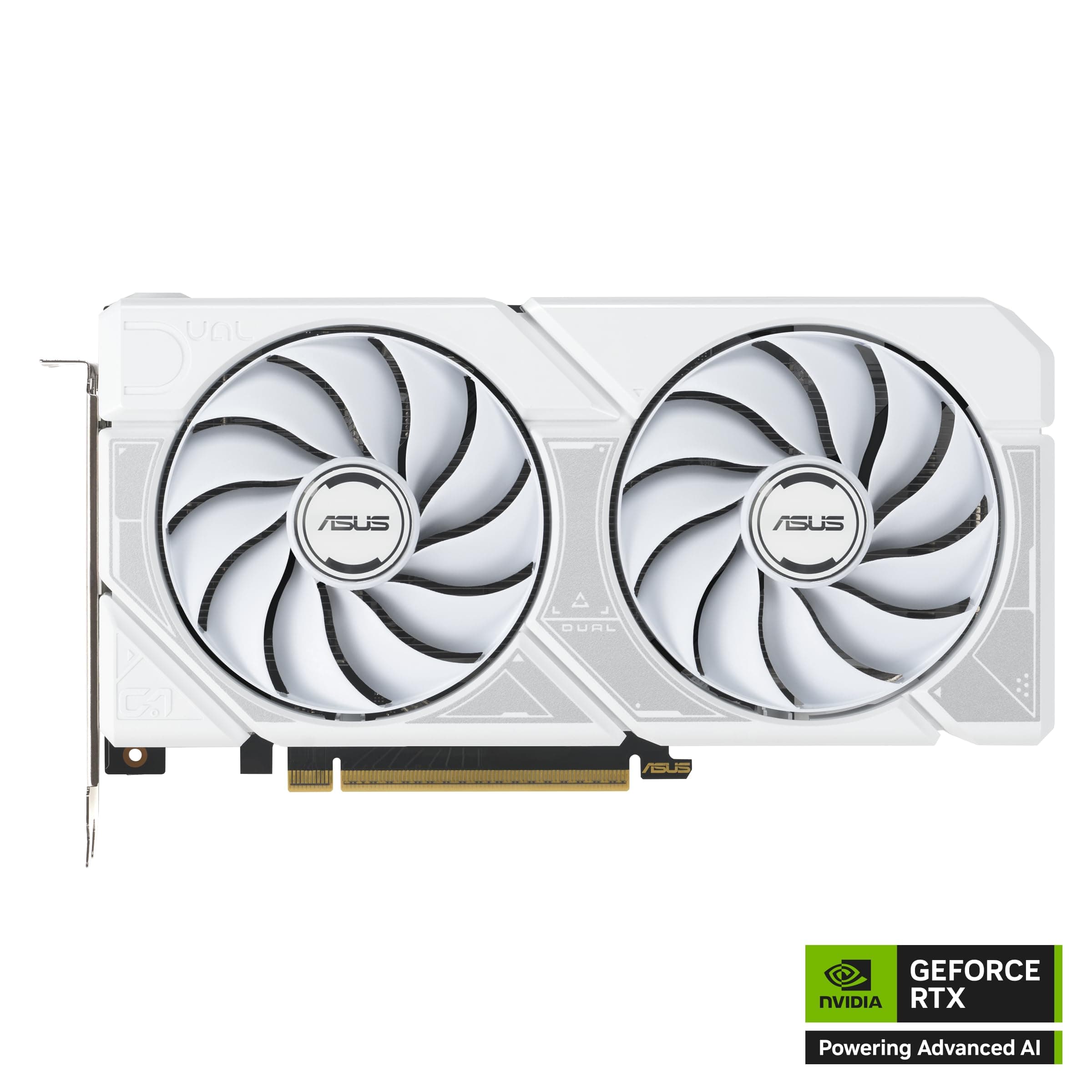 ASUS Dual GeForce RTX 5060 Ti 8GB GDDR7 White OC Edition Gaming Grafikkarte (Nvidia Blackwell FP4 und DLSS 4, 2,5-Slot, PCIE 5.0, 1x HDMI 2.1b, 3X DisplayPort 2.1b, Weiß, DUAL-RTX5060TI-O8G-WHITE) Bild 3