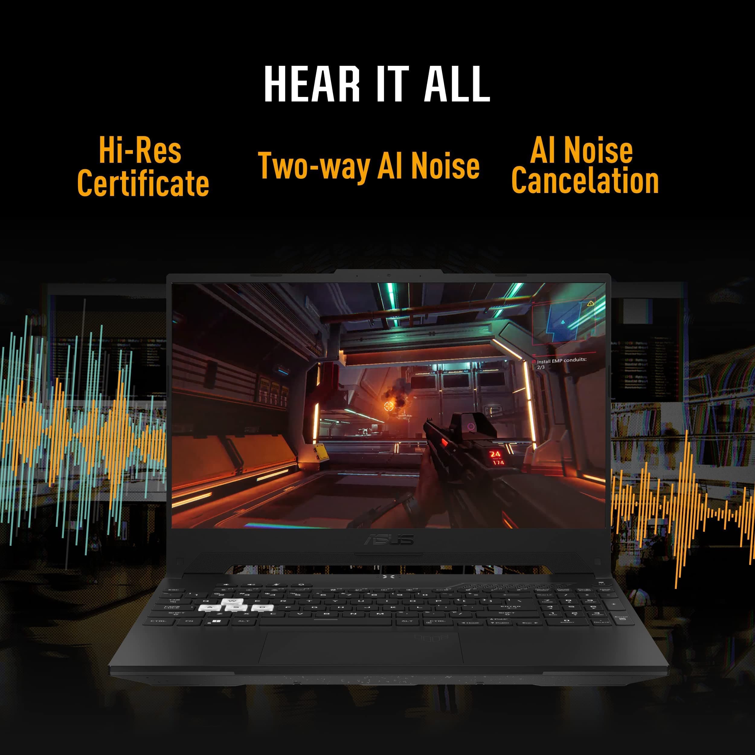 ASUS TUF Dash 15 (2022) Gaming Laptop, 15.6 144Hz FHD Display, Intel Core i7-12650H, GeForce RTX 30;US Layout Intel Core i7-12650H 16 GB 512 GB RTX 3060 Bild 7