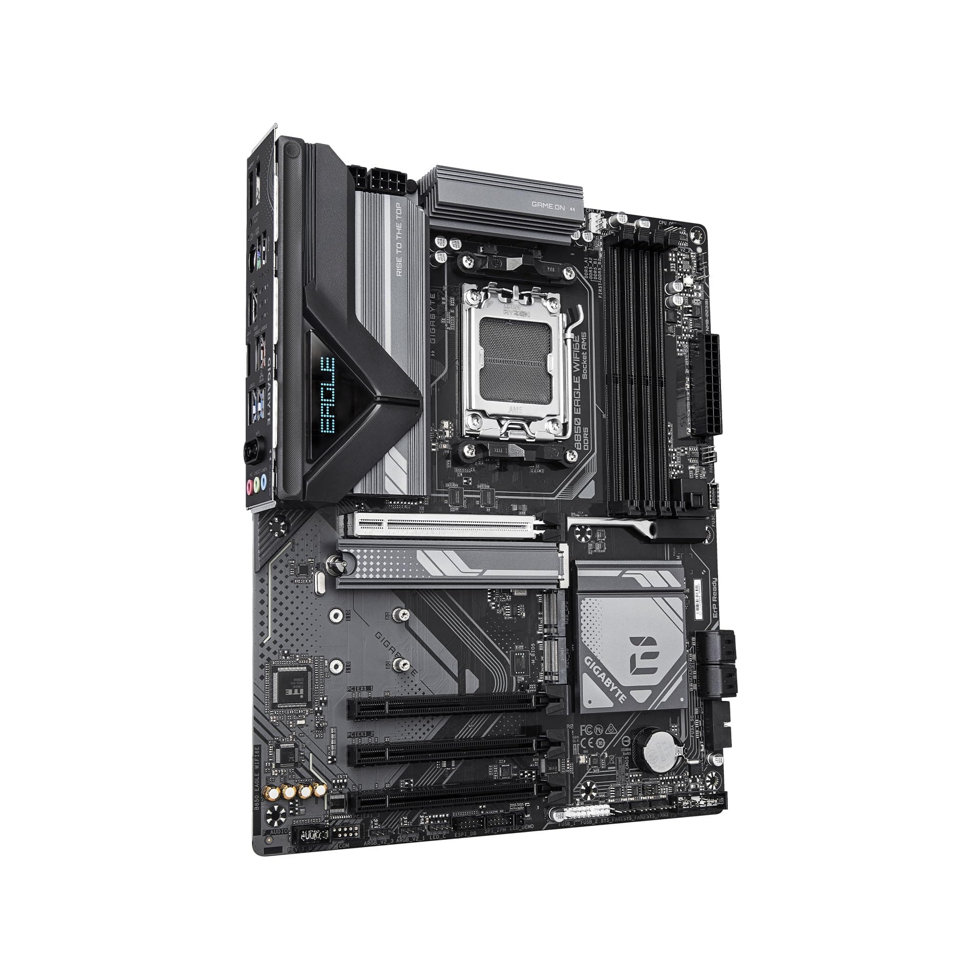 GIGABYTE B850 Eagle WIFI6E AMD AM5 LGA 1718 Motherboard, ATX, DDR5, 3X M.2, PCIe 5.0, USB-C, WIFI6E, 1GbE LAN, EZ-Latch, 5 Jahre Garantie Bild 7