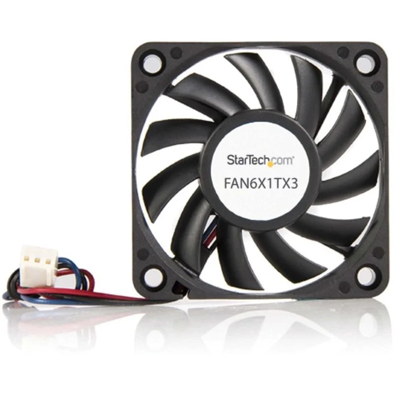 StarTech FAN6X1TX3 60mm 4000RPM Doppelkugellager TX3/LP4 Schwarz Zusatzlüfter