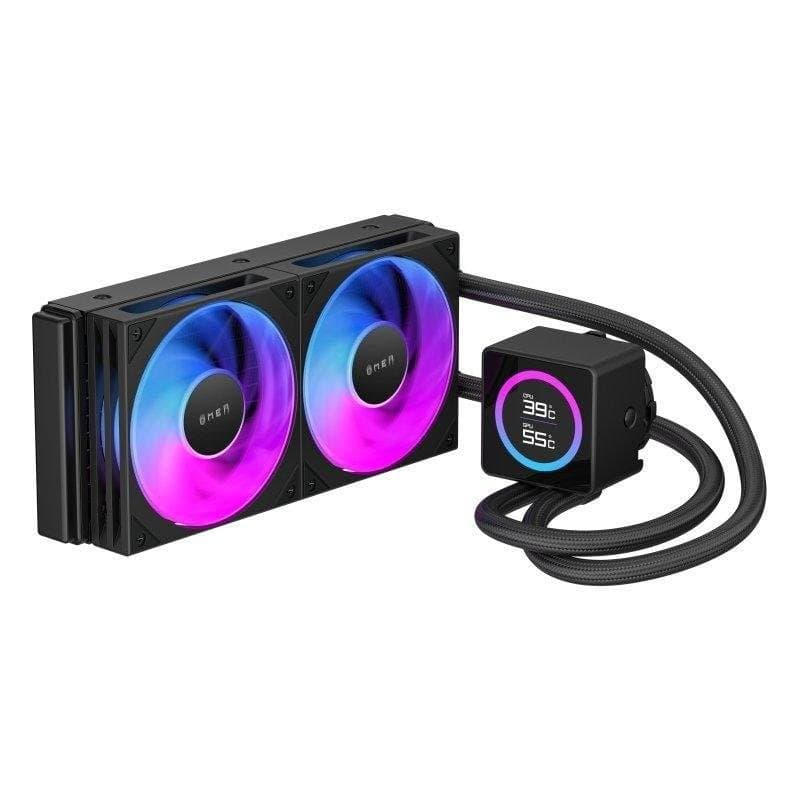 Refrigeración Líquida HP OMEN 240mm 2 Ventiladores LCD IPS RGB Modular