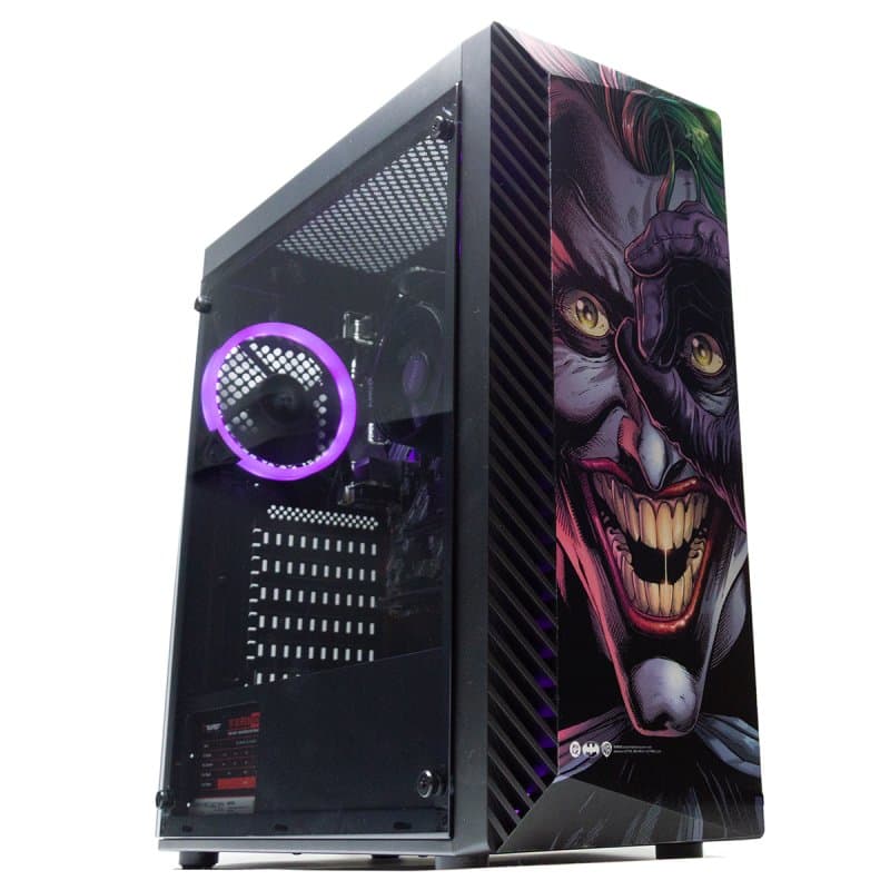 ATX Tower Tempest Shade RGB Joker II Edition by PcCom Glasfenster