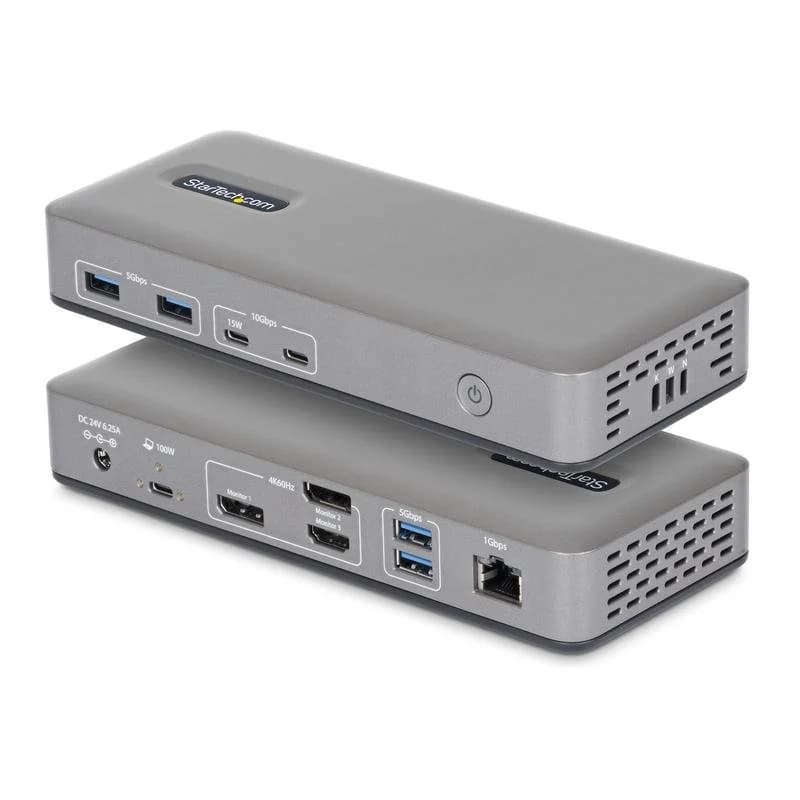 Laptop-Station StarTech.com 199UE-USBC-DOCK Dreifach-Display 4K60Hz Ethernet 1GbE