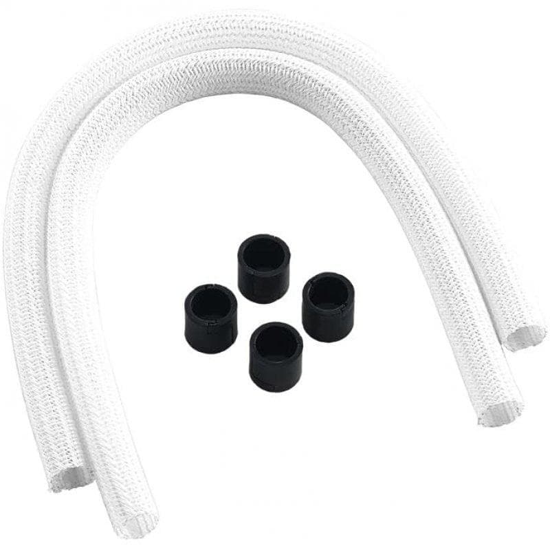 Wasserkühlung CableMod AIO Kit Schlauchhüllen Weiß 220mm Clips Inkl.