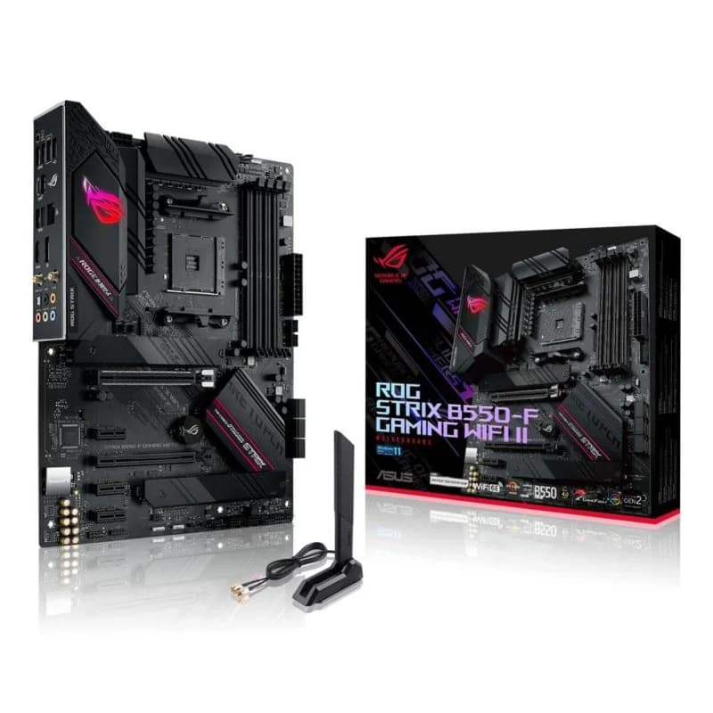 Motherboard ASUS ROG Strix B550-F Gaming WiFi II AMD B550 AM4 DDR4 ATX WiFi 6E RGB